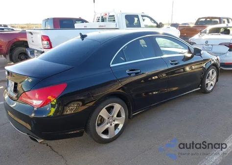 2016 Mercedes-Benz Cla 250 z USA, uszkodzony, nr VIN WDDSJ4EB4GN375416